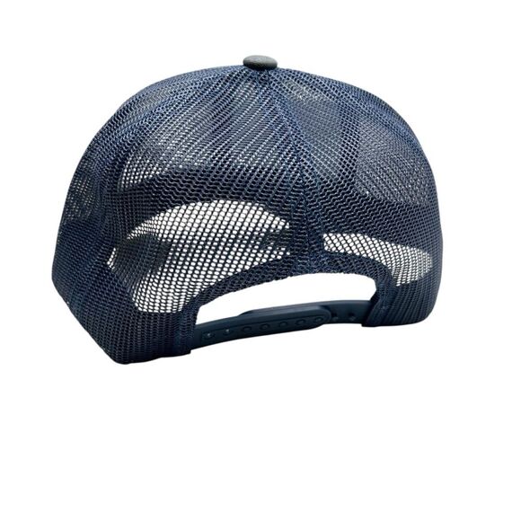 B.W. Biscuit Mesh Back Two-Tone Great Dane Trucker Hat - Picture 2 of 3